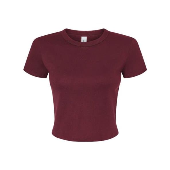 Women's Micro Rib Baby Tee  – 6