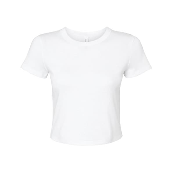Women's Micro Rib Baby Tee  – 12