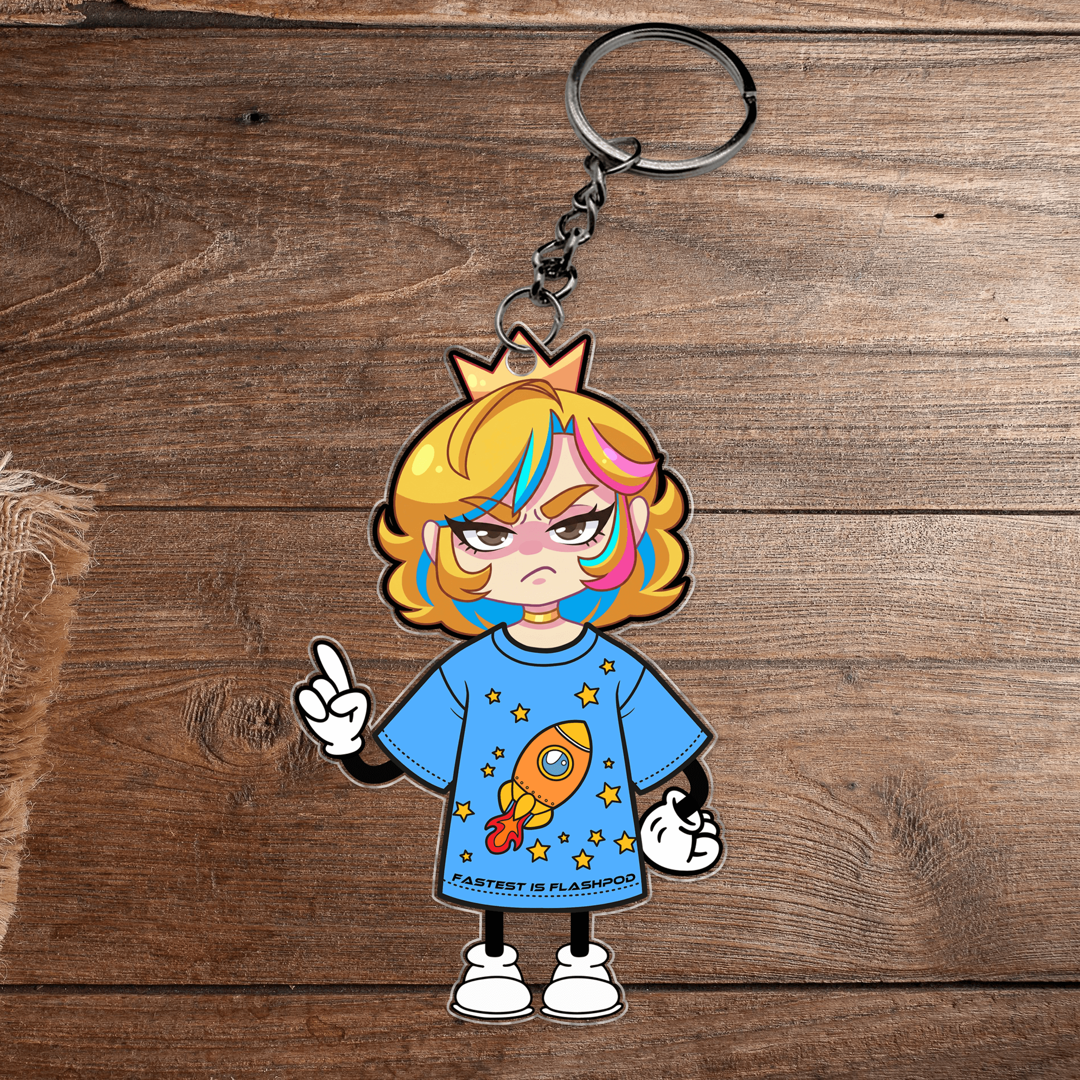 Acrylic Keychain Small – 4