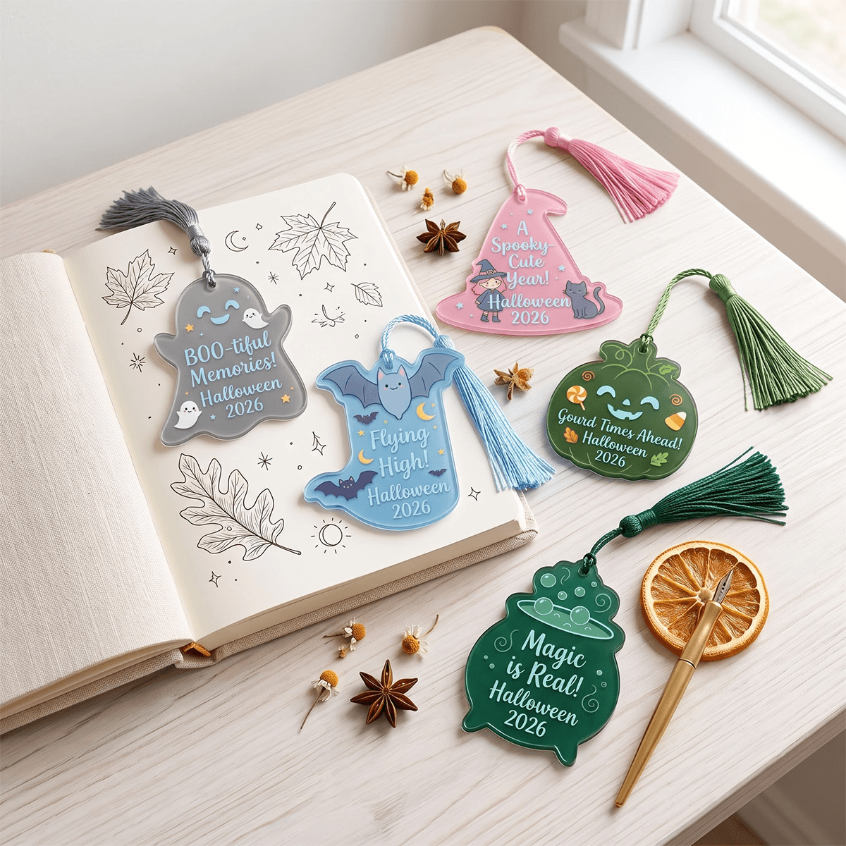 Acrylic Personalized Photo Bookmark – 12