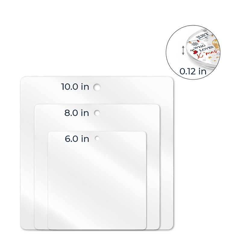 Acrylic custom shape Standing 6 in 2 layer – 5