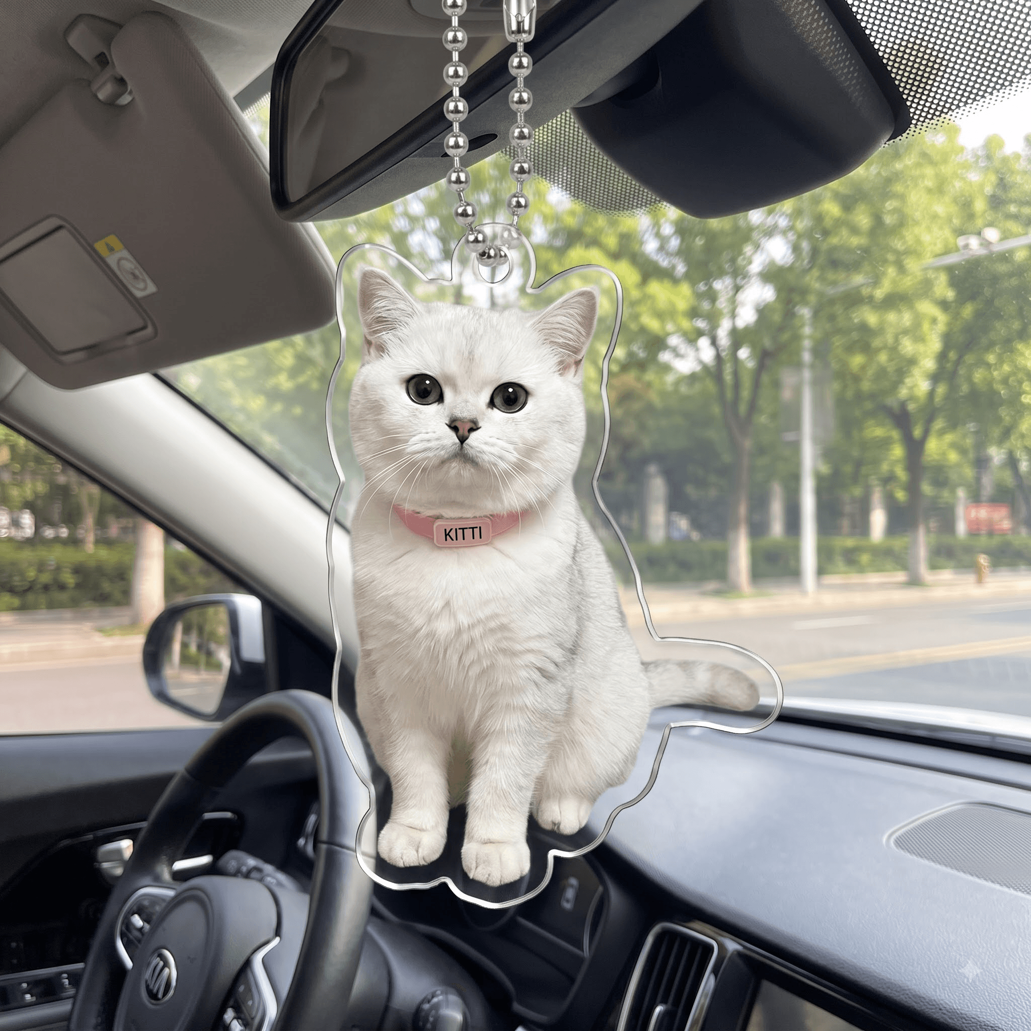 Acrylic Ornament Car 2 side – 2