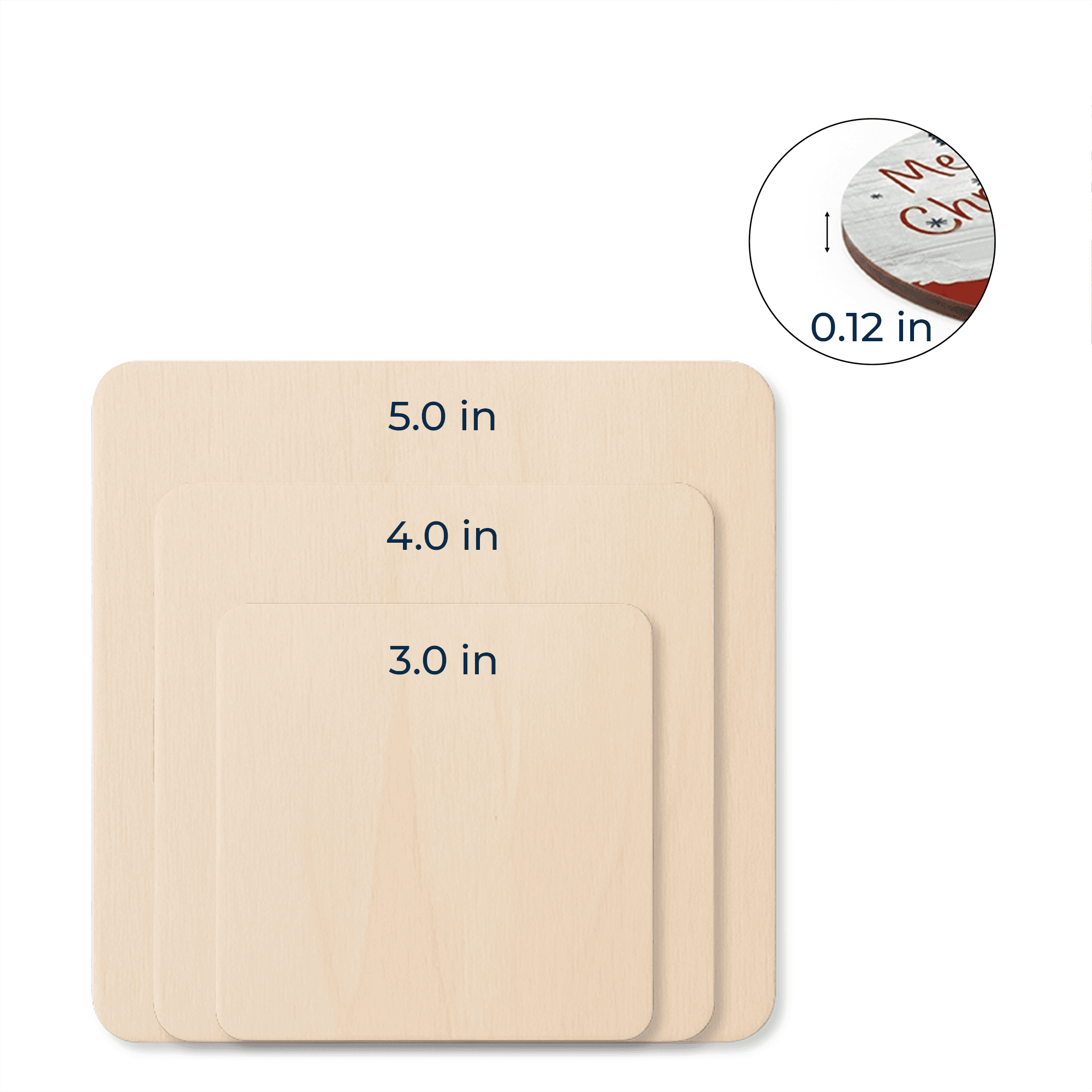 Wooden Custom Shape Magnets 1 layer Large – 5