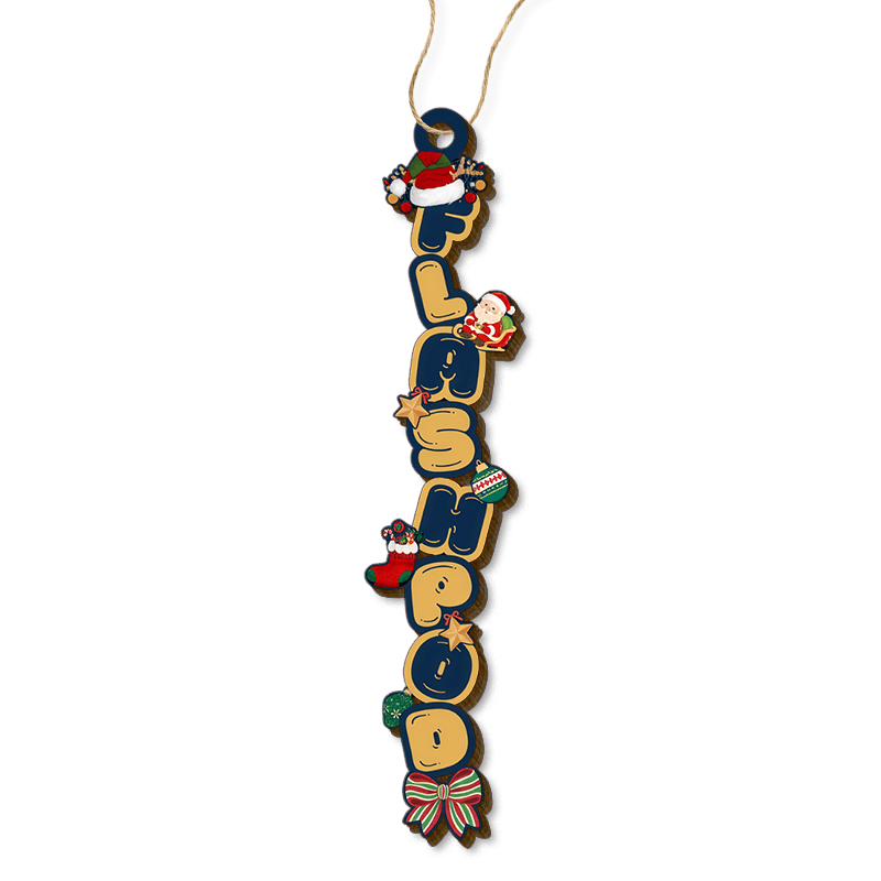 Wood Custom Shaped Ornament 5mm 7 in – 3