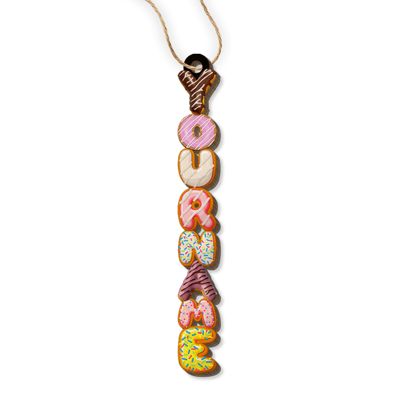 Wood Custom Shaped Ornament 5mm 7 in – 4