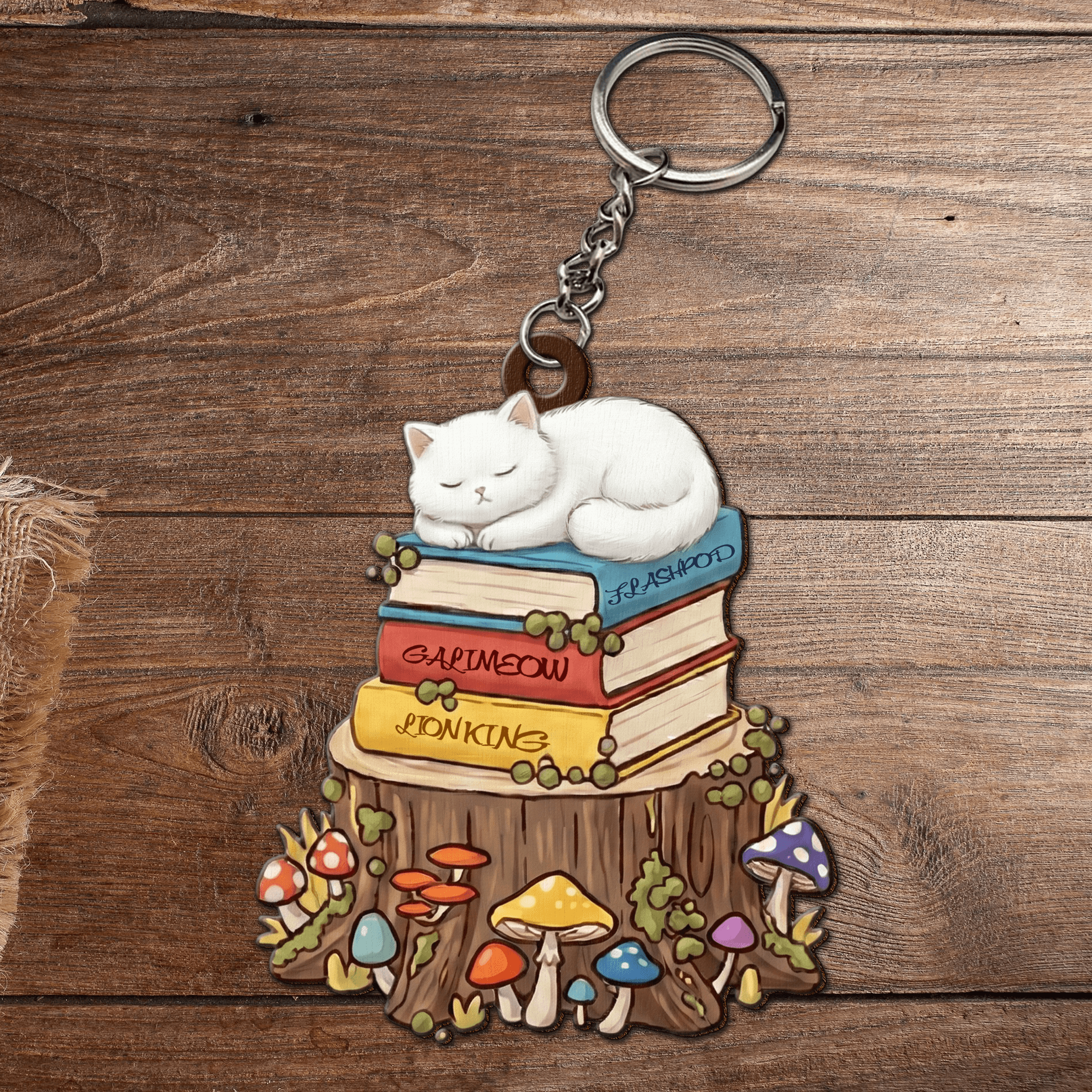 Wood Keychain Small – 3