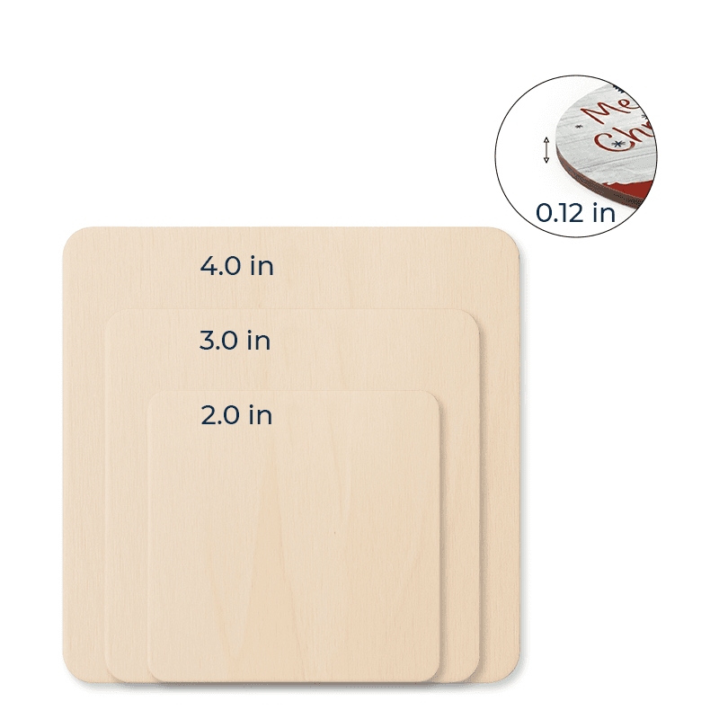 Wood Keychain Small – 5