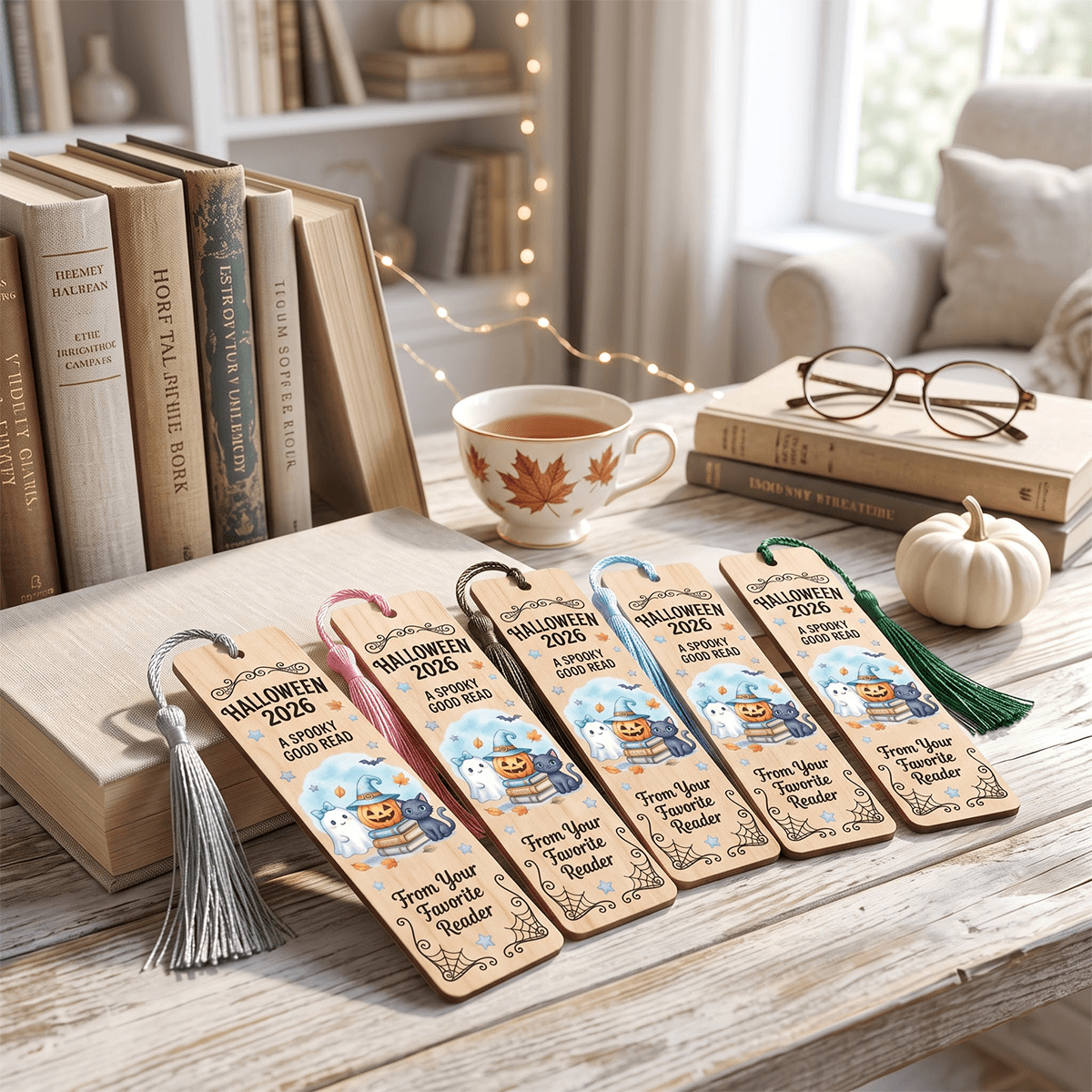 Wooden Personalized Bookmark – 12