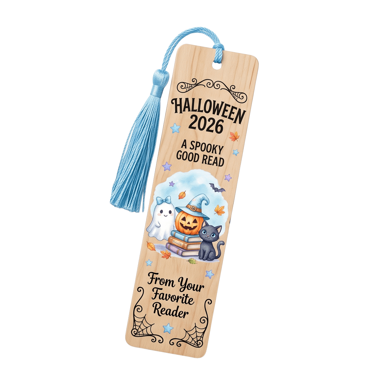 Wooden Personalized Bookmark – 4
