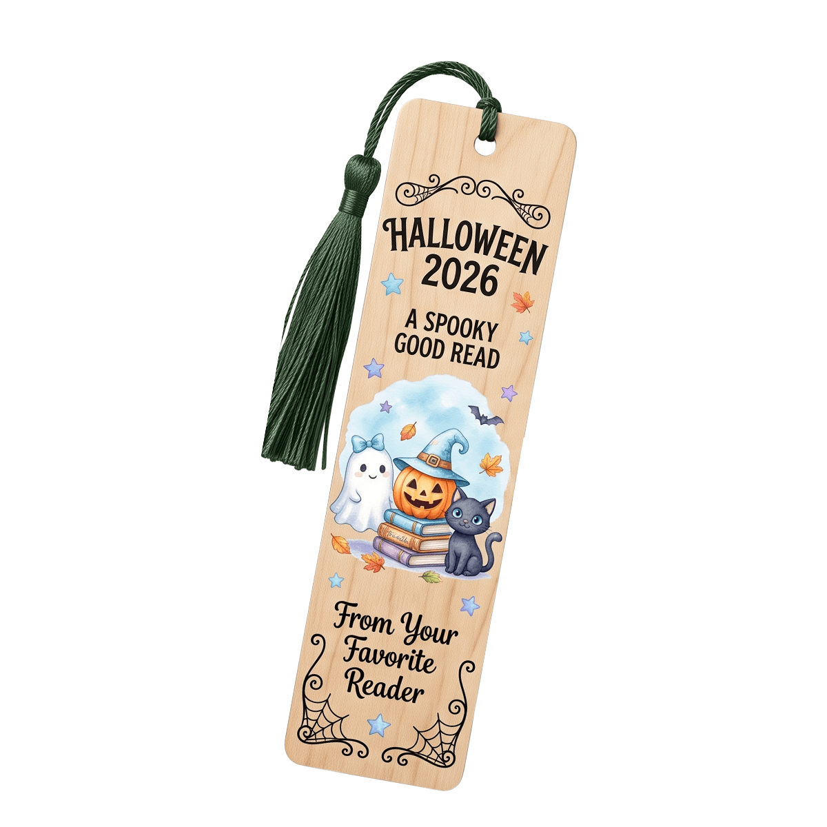Wooden Personalized Bookmark – 6