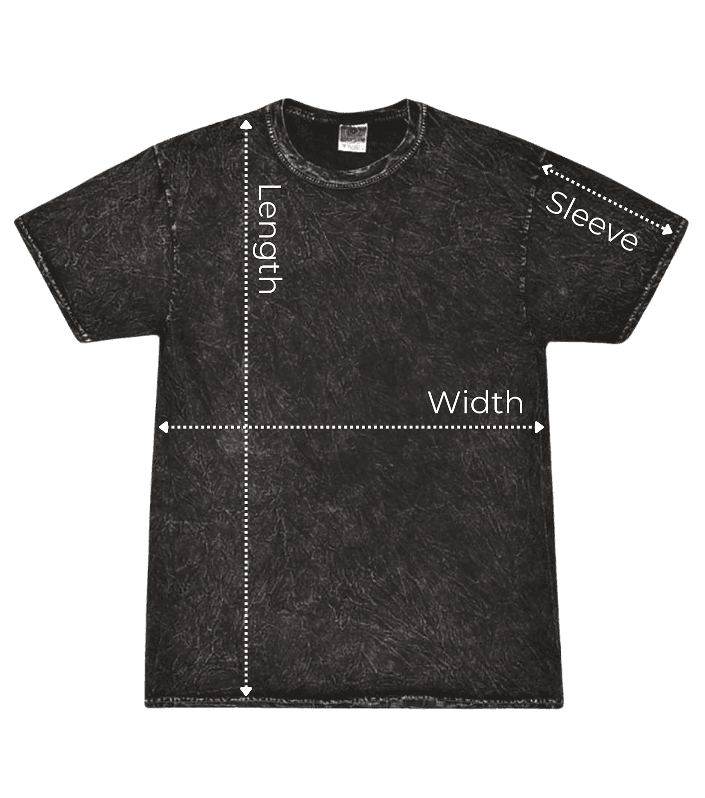 Hướng dẫn kích thước – Mineral Wash T-Shirt