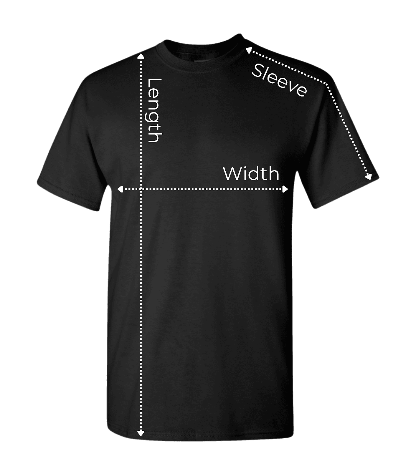 Hướng dẫn kích thước – Unisex Garment-Dyed T-shirt