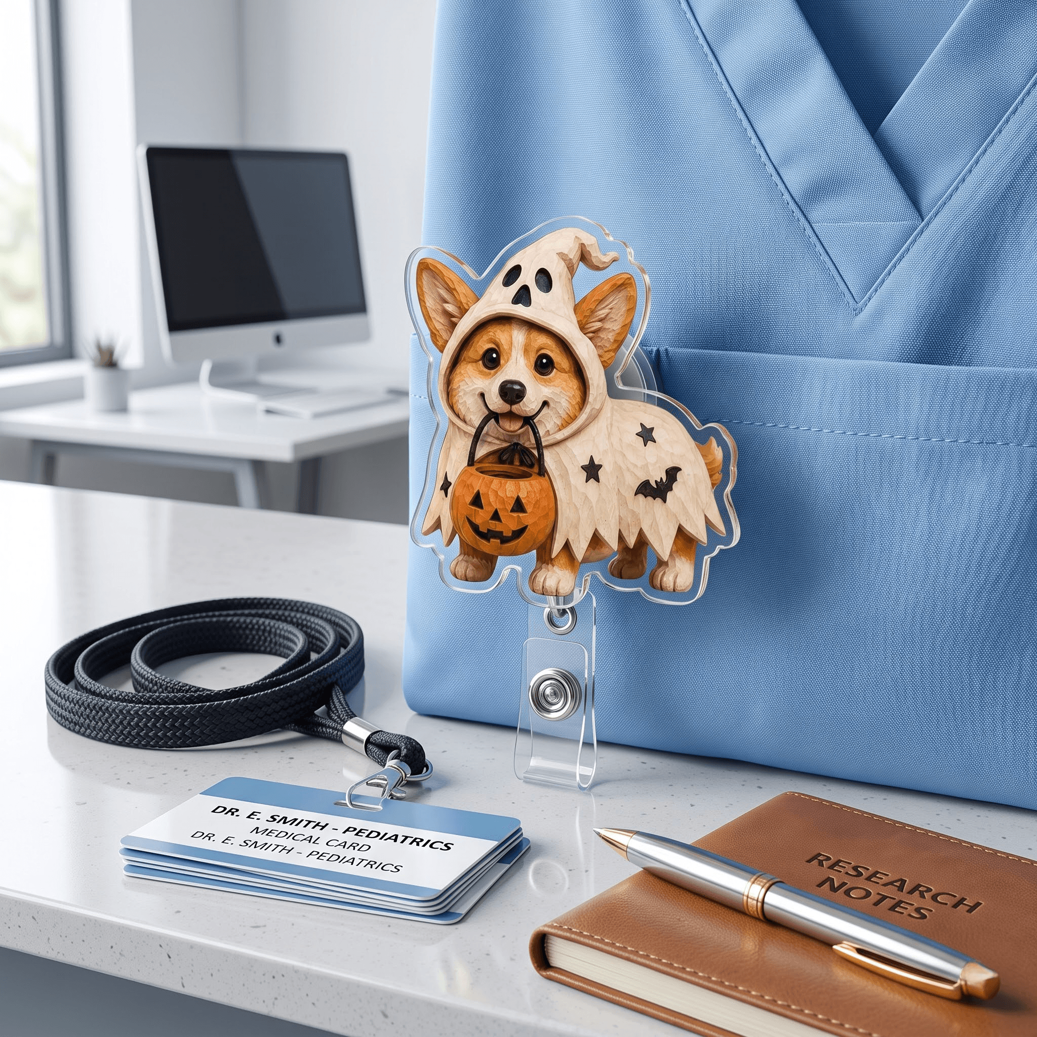 Acrylic Badge Reel – 3