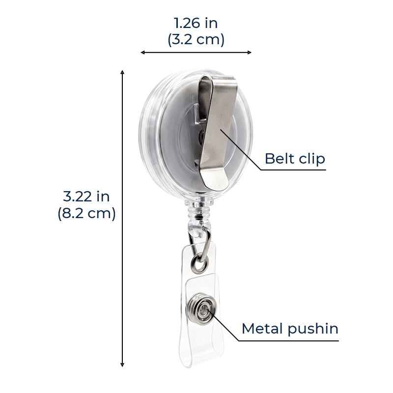 Acrylic Badge Reel – 6