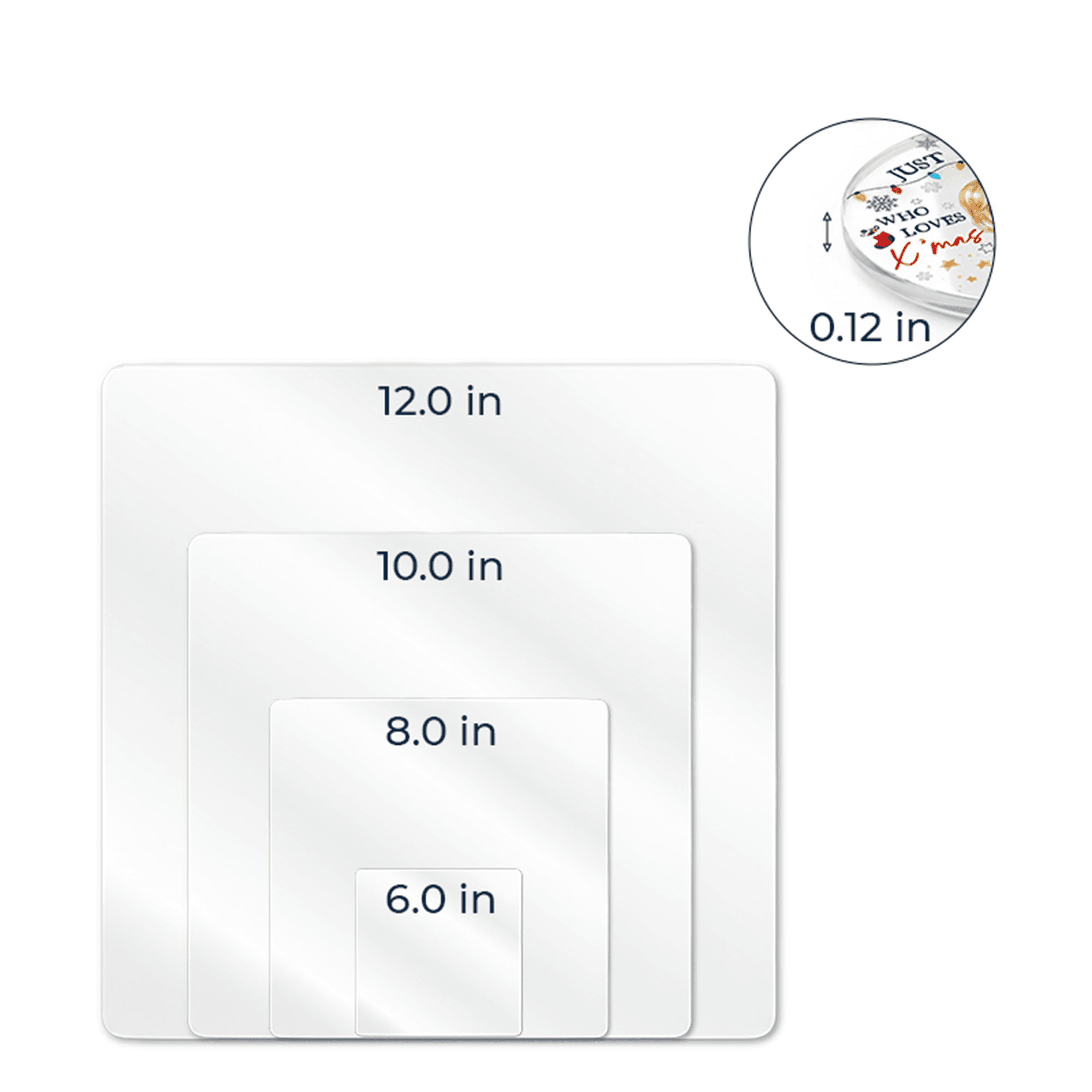 Window Hanging Suncatcher 1 layer 8 in – 3